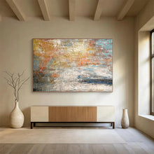 Load image into Gallery viewer, Mixed Tones Abstract - Eclectic Living Room Art LargeART1584