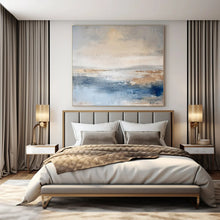 Load image into Gallery viewer, Coastal - Inspired Abstract, Suited for Beach House Living Room & Relaxing Spa LargeART1340