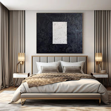 Load image into Gallery viewer, Black & White Minimalist Form Acrylic Art, Nice for Modern Library & Subtle Entryway Accent LargeART1078