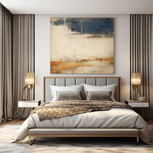 Load image into Gallery viewer, Textured Abstract with Plant, Ideal for Bohemian Bedroom & Nature - Inspired Study LargeART1341