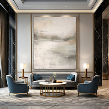 Load image into Gallery viewer, “Muted Abstract Horizon” - Minimalist Landscape Art on Canvas DKH1668