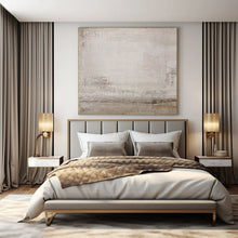 Load image into Gallery viewer, Light Grey Subtle Abstract Acrylic Art, Great for Nursery & Reading Corners LargeART0979