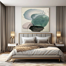 Load image into Gallery viewer, Soft Shape Abstract Painting, Suited for Serene Bedroom & Calming Reading Nook LargeART1326