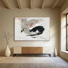 Load image into Gallery viewer, Abstract Textured Swirls - Artistic Living Room Art LargeART1564