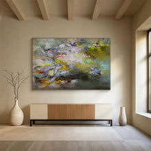 Load image into Gallery viewer, Colorful Abstract Landscape Painting on Canvas - “Whimsical Wilderness” DKH658