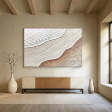Load image into Gallery viewer, Textured Earth Layers Abstract Painting DKH525