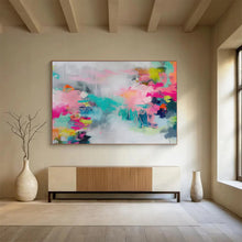 Load image into Gallery viewer, Bright and Airy Abstract Painting DKH475