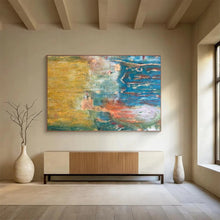 Load image into Gallery viewer, Abstract Landscape Painting on Canvas - “Color Blends” DKH721