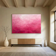 Load image into Gallery viewer, Gradient Pink Abstract Painting for Romantic Bedroom & Soft - Toned Boutique DKH272