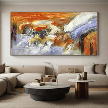 Load image into Gallery viewer, Colorful Abstract Fusion Acrylic Art - Suited for Bohemian - style Bedroom & Artistic Studio LargeART0619