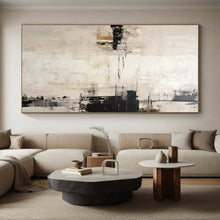 Load image into Gallery viewer, Neutral - Toned Abstraction for Spa Retreat & Calming Bedroom LargeART0838