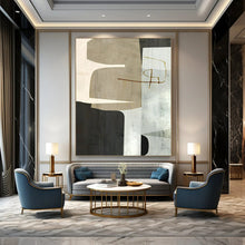 Load image into Gallery viewer, Soft Green Abstract Art, Suited for Nature - Inspired Bedroom & Calm Study LargeART2319