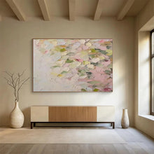 Load image into Gallery viewer, Pastel Petal Patchwork Large - scale acrylic painting DLZ177