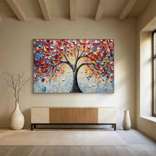 Load image into Gallery viewer, Colorful Life Tree Large - scale acrylic painting DLZ169