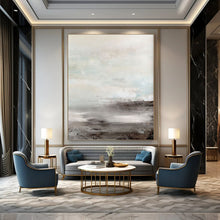 Load image into Gallery viewer, “Silent Dusk” - Muted grays and whites for a tranquil dusk scene DTP154