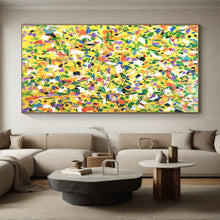 Load image into Gallery viewer, Sunny Color Explosion Art for Bright Kitchen & Cheerful Nursery LargeART0901