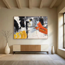 Load image into Gallery viewer, Bold Color - Splash Abstract Painting for Creative Studio & Vibrant Restaurant DKH187