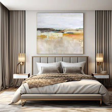 Load image into Gallery viewer, Minimalist Landscape Abstract Art for Scandinavian - style Home & Calm Study Room LargeART0927