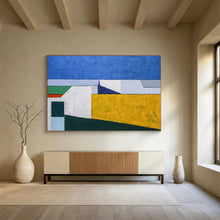 Load image into Gallery viewer, Bold Color - Block Abstract Painting on Canvas DKH557