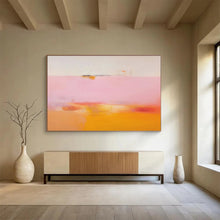 Load image into Gallery viewer, Soft Color Block Abstract Painting DKH476