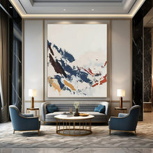 Load image into Gallery viewer, “Colorful Abstract Splash” - Expressive Abstract Art on Canvas DKH1548