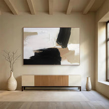 Load image into Gallery viewer, Neutral Tones Abstract - Serene Home Office Art LargeART1569