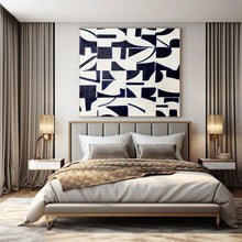 Load image into Gallery viewer, Geometric Pattern Abstract Painting, Ideal for Modern Gallery Wall & Contemporary Café LargeART1327