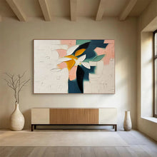 Load image into Gallery viewer, Colorful Abstract Floral Painting on Canvas - “Vibrant Blooms” DKH747