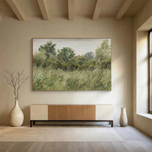 Load image into Gallery viewer, Lush Green Meadow - Fresh Living Room or Bedroom Art LargeART1490