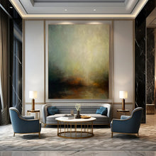 Load image into Gallery viewer, “Softly Lit Landscape” - Impressionistic Landscape Art on Canvas DKH1535