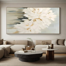 Load image into Gallery viewer, White Flower Bouquet Acrylic Art - For Bedroom & Feminine - Themed Room Decoration LargeART0543