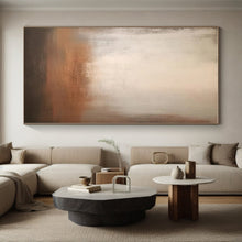 Load image into Gallery viewer, Oversized Soft Tonal Abstract Art for Serene Bedroom & Minimalist Spa LargeART0519