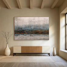 Load image into Gallery viewer, Textured Abstract Landscape Painting On Canvas DKH374