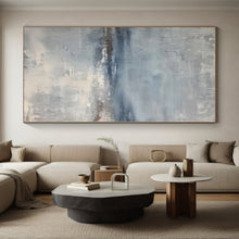 Load image into Gallery viewer, Large - Format Blue - Gray Landscape Abstract Acrylic for Serene Bedroom LargeART0271
