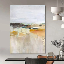 Load image into Gallery viewer, Minimalist Landscape Abstract Art for Scandinavian - style Home & Calm Study Room LargeART0927