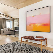 Load image into Gallery viewer, Soft Color Block Abstract Painting DKH476