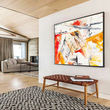 Load image into Gallery viewer, Dynamic Abstract Brushstroke Painting On Canvas DKH400