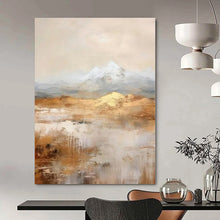 Load image into Gallery viewer, Abstract Mountain Landscape Canvas Painting, Perfect for Adventure - Themed Living Room & Zen - Inspired Den LargeART1219
