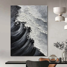Load image into Gallery viewer, Custom Hand-Painted Abstract Canvas for Bar & Hotel Reception Areas