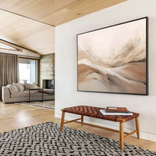 Load image into Gallery viewer, Soft - Toned Flowing Abstract Art for Serene Bedroom & Calming Yoga Studio DKH092