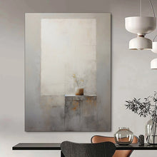 Load image into Gallery viewer, Neutral - Toned Minimalist Still Life Abstract, Ideal for Modern Minimalist Living Room & Calm Office Space LargeART1989