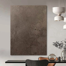 Load image into Gallery viewer, “Textured Neutral Abstraction” - Brown, Grey Abstract Art on Canvas DKH1116