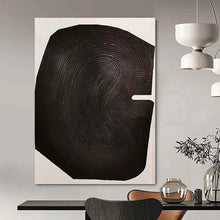 Load image into Gallery viewer, “Color - Blocked Abstract Figure” Abstract Painting on Canvas, Bohemian Bedroom Decor DKH1052