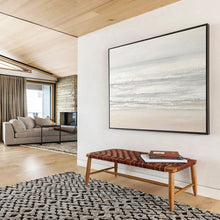 Load image into Gallery viewer, Minimalist Seaside Abstract Painting for Serene Spa & Modern Beach House DKH258