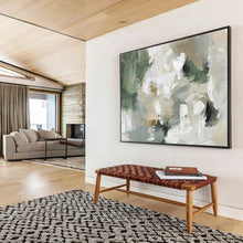 Load image into Gallery viewer, Soft - Toned Abstract Painting for Contemporary Bedroom & Art Gallery Hallway DKH235