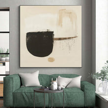 Load image into Gallery viewer, Oversized Earth - Tone Abstract Acrylic for Cozy Reading Nook LargeART0275