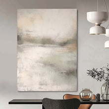 Load image into Gallery viewer, “Muted Abstract Horizon” - Minimalist Landscape Art on Canvas DKH1668