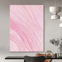 Load image into Gallery viewer, Soft Pink Textured Abstract, Ideal for Minimalist Nursery & Serene Meditation Space LargeART1979