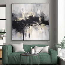 Load image into Gallery viewer, Monochrome Urban Abstract Acrylic Art - Great for Industrial - style Home & Art Gallery LargeART0546