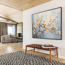 Load image into Gallery viewer, “Blossom Branch” - 3D - like Floral Abstract Acrylic Art, Great for Dining Room and Study DLZ202